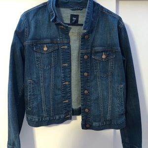 Gap Dark Denim Blue Jean Jacket